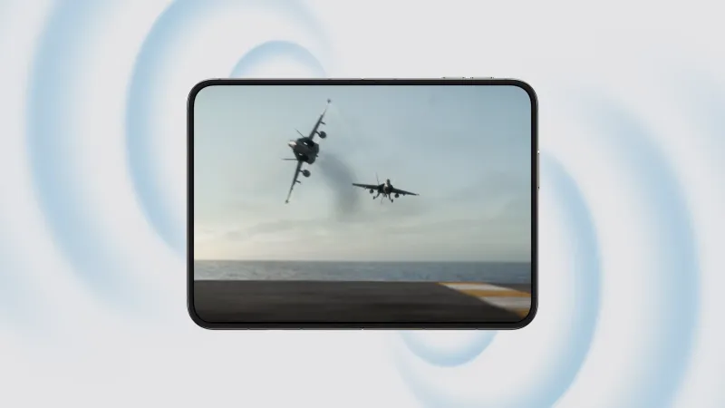 Apple iPhone Duo firing speakers