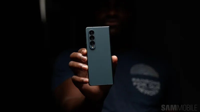 Samsung Galaxy Z Fold 4 Rear Design