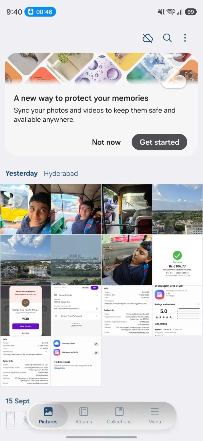 Samsung Gallery Google Photos Integration Introduction Banner One UI 9.0