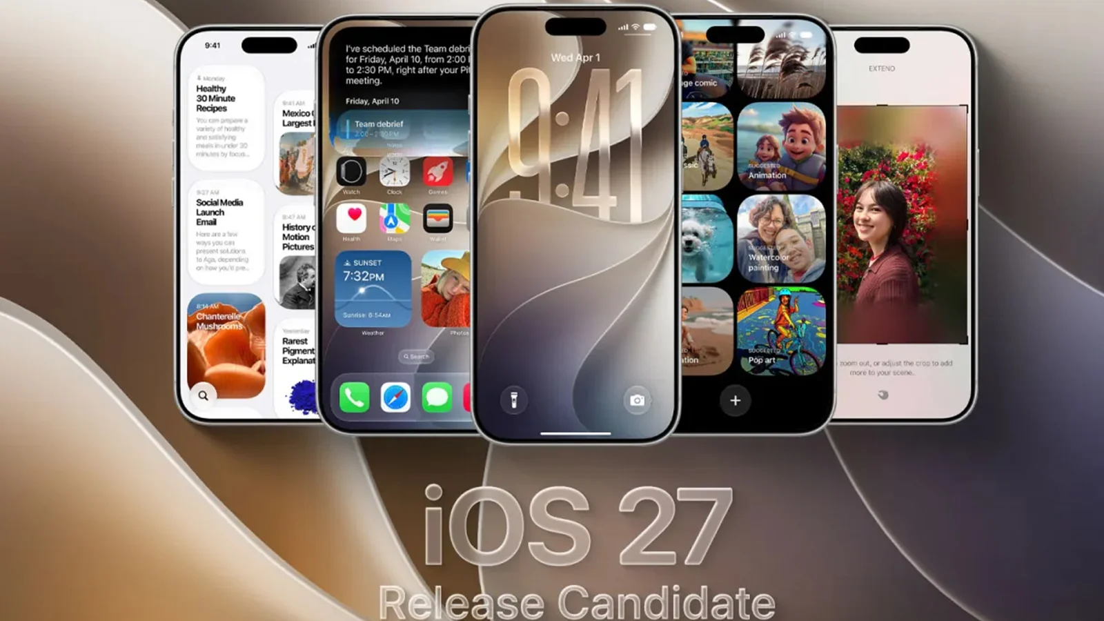 اپل زمان انتشار نسخه پایدار iOS 27 را اعلام کرد