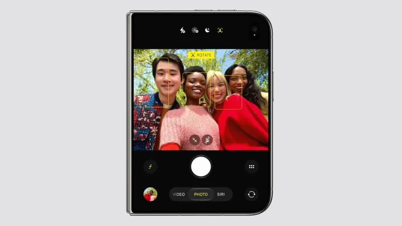Apple iPhone Duo Center Stage camera
