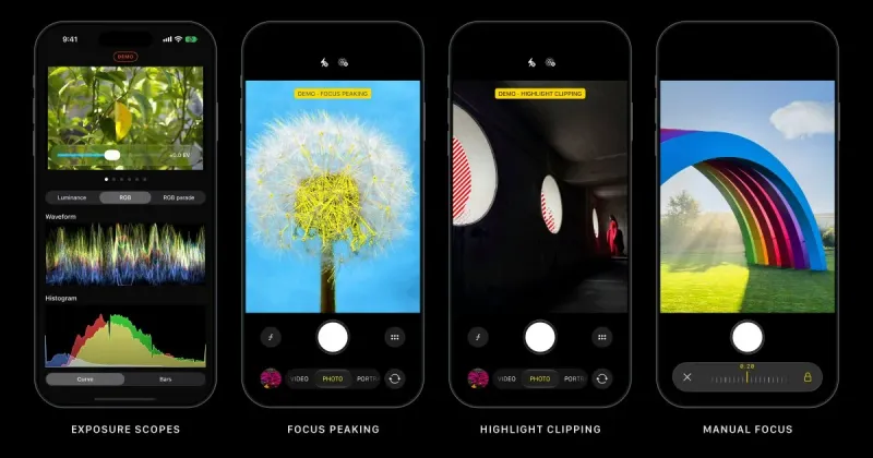 iOS camera app will get some pro add-ons, hints at variable aperture support