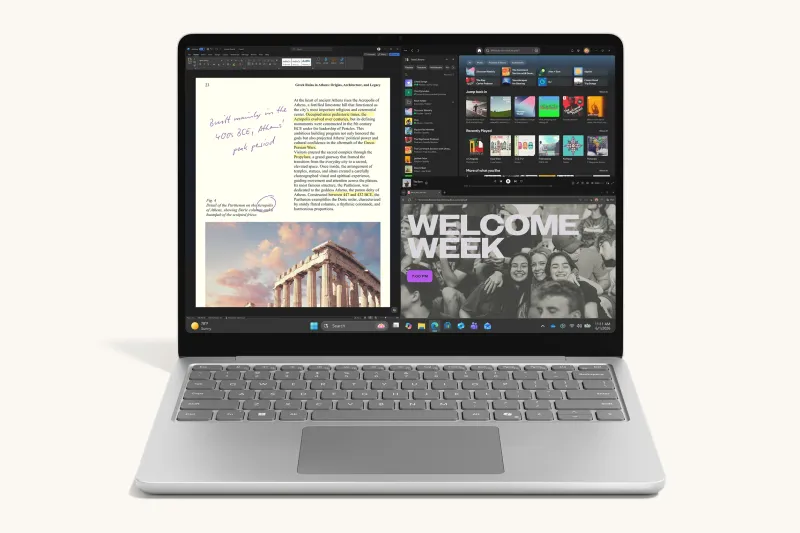 Microsoft Surface Laptop 13” in: Platinum