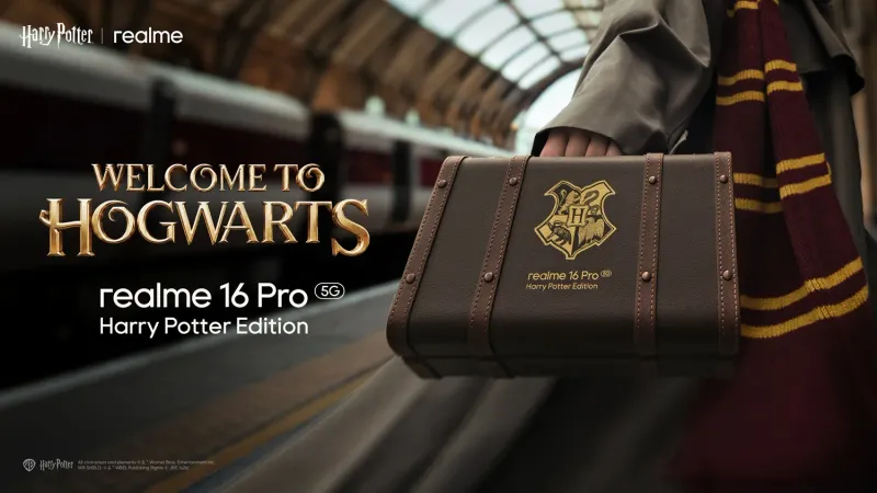 Realme 16 Pro and Buds T500 Pro Harry Potter Edition teased ahead of launch