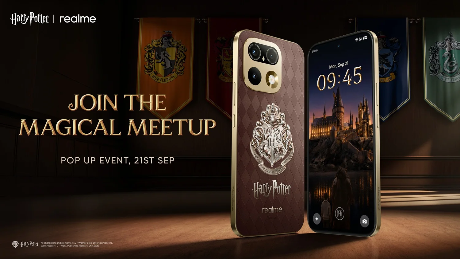 Realme 16 Pro and Buds T500 Pro Harry Potter Edition teased ahead of launch