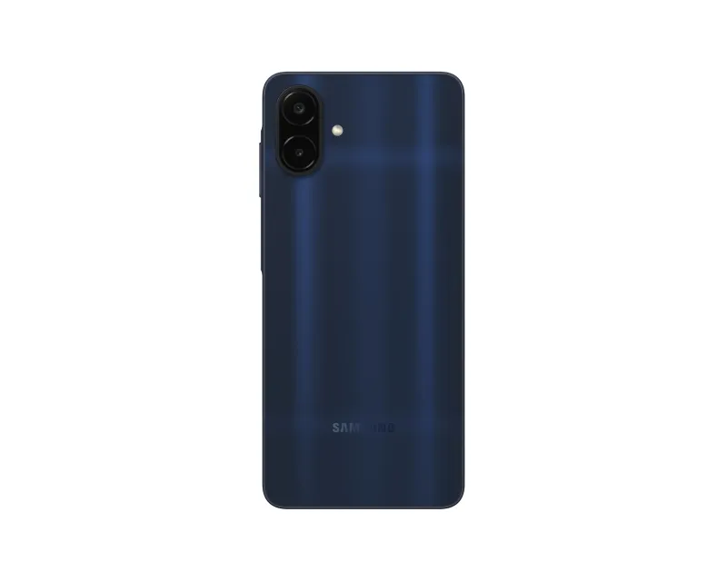 Samsung Galaxy A08 in dark blue