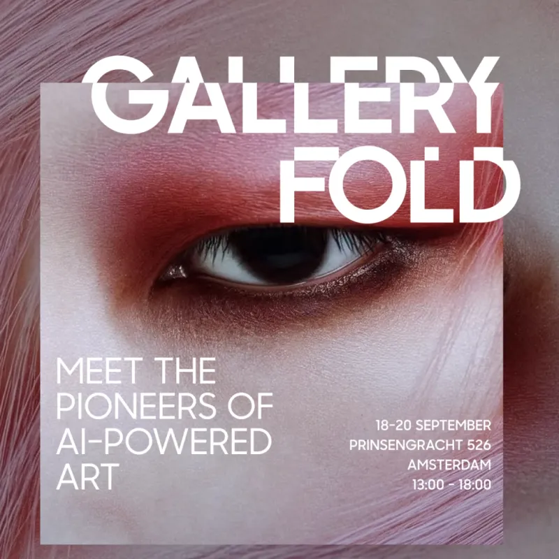 Gallery Fold invitation poster
