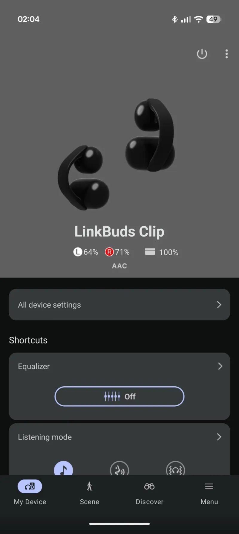 Sony Sound Connect app