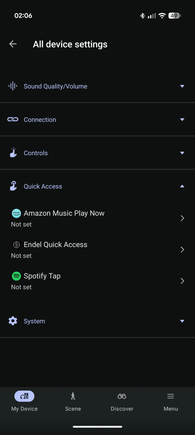 Sony Sound Connect app