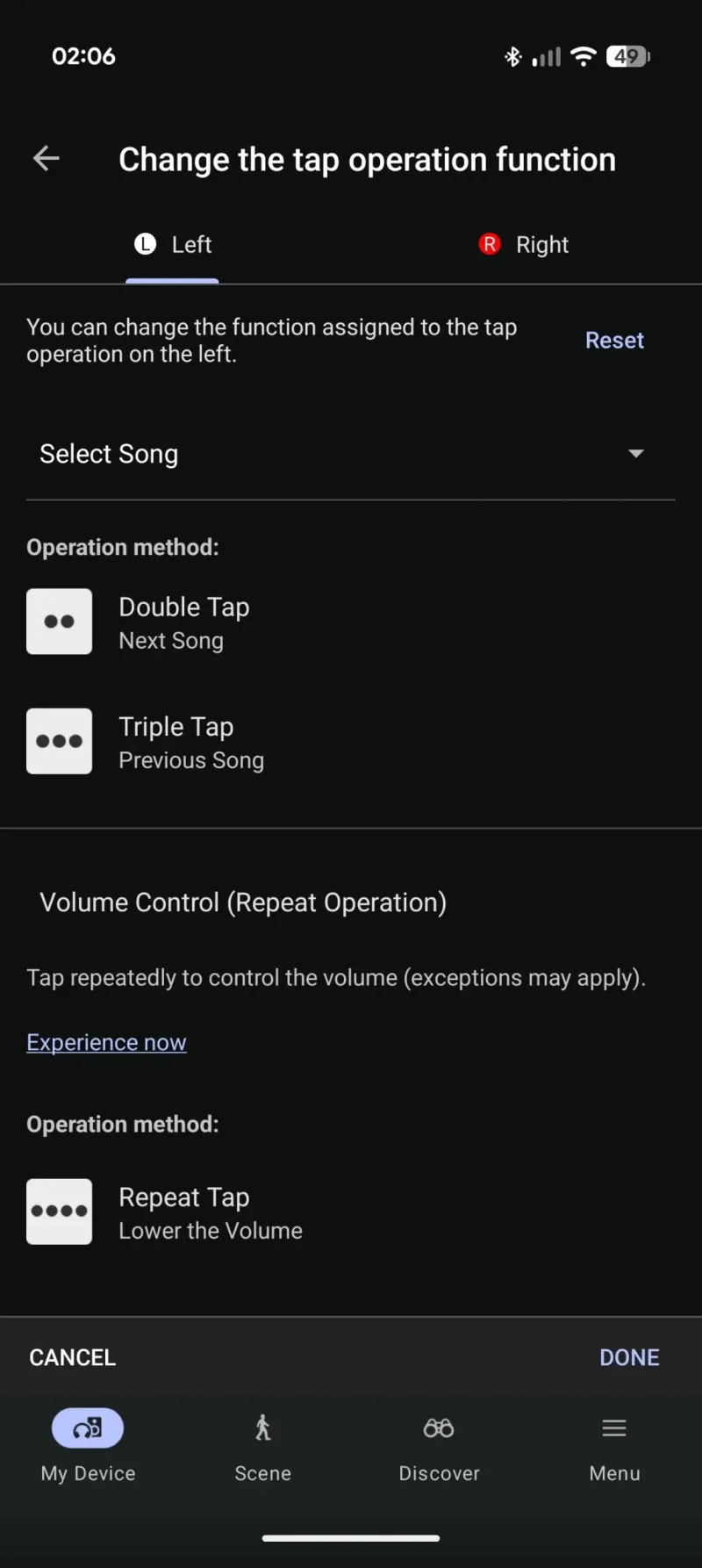 Sony Sound Connect app