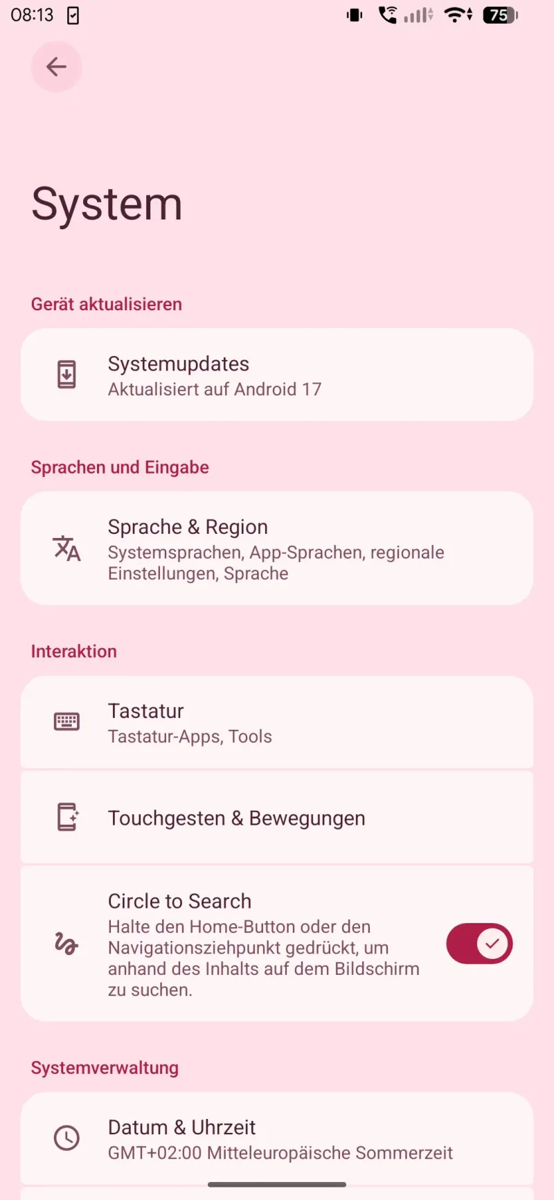 Sony Xperia 1 VIII Android 17 update