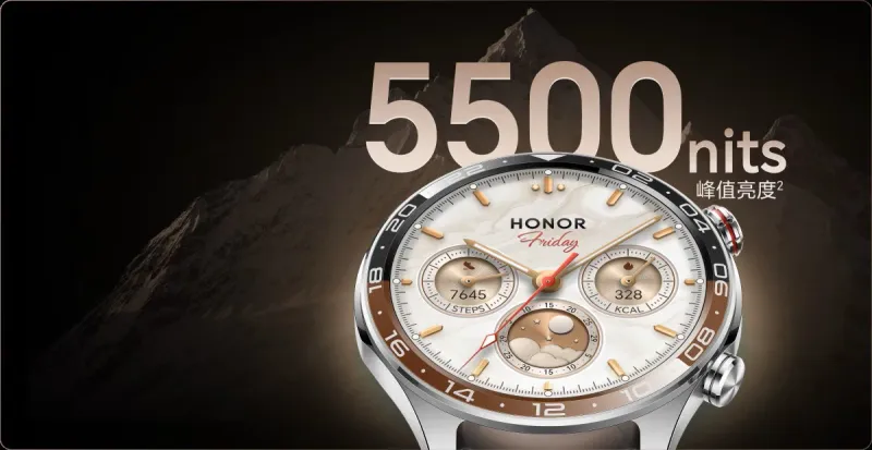 The Honor Watch 6 Pro has a 1.5” dual-layer OLED and a stainless steel bezel