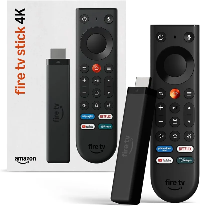 The new Fire TV Stick 4K comes with the new remote and runs Vega OS