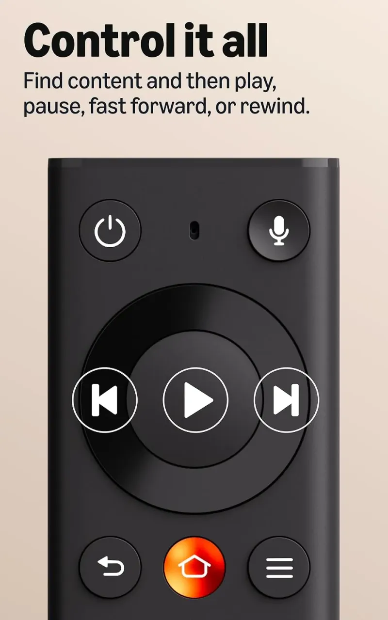 The new Fire TV Stick 4K comes with the new remote and runs Vega OS