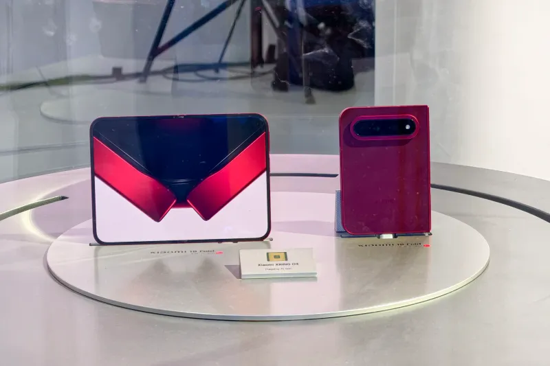 Xiaomi 18 Fold with XRING O3 chip showcased at IFA 2026, we go eyes on
