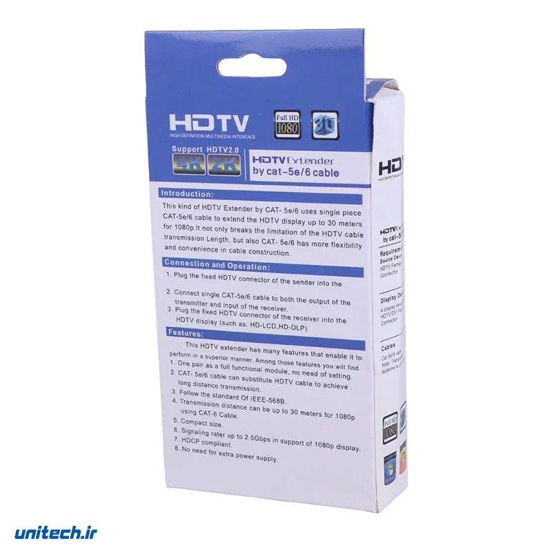 افزایش دهنده طول آیفورتک HDMI 30m، تصویر 4