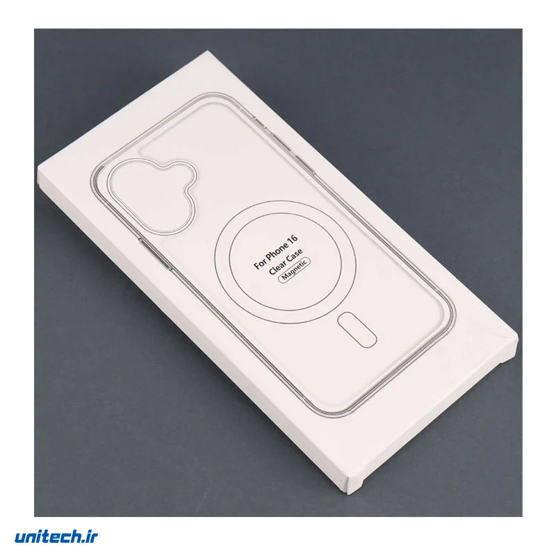 قاب ضد ضربه مگ سیف Clear Case Magnetic آیفون iPhone 16، تصویر 4