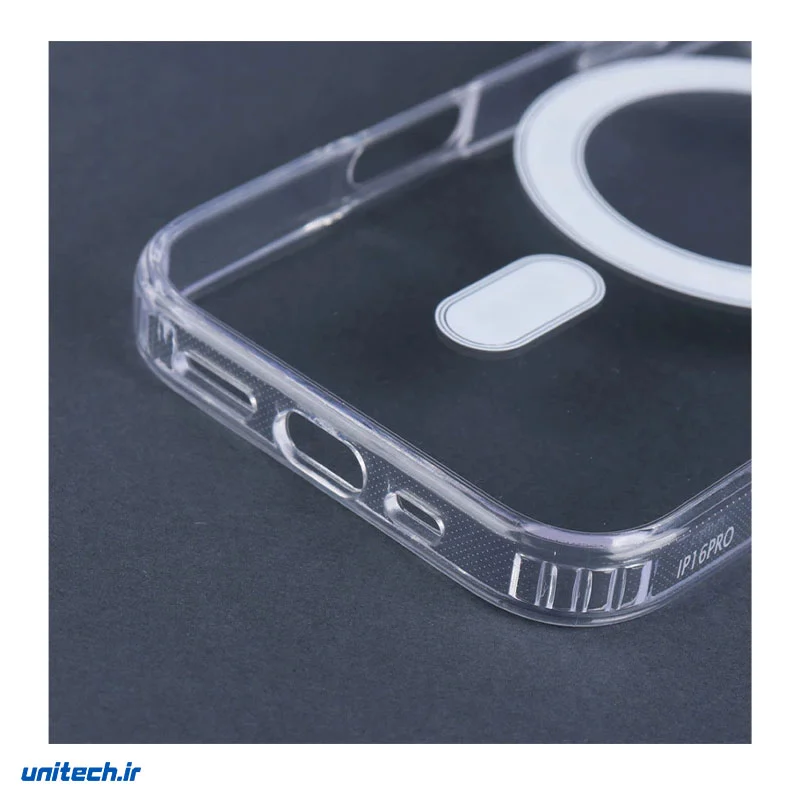 قاب ضد ضربه مگ سیف Clear Case Magnetic آیفون iPhone 16 Pro، تصویر 3