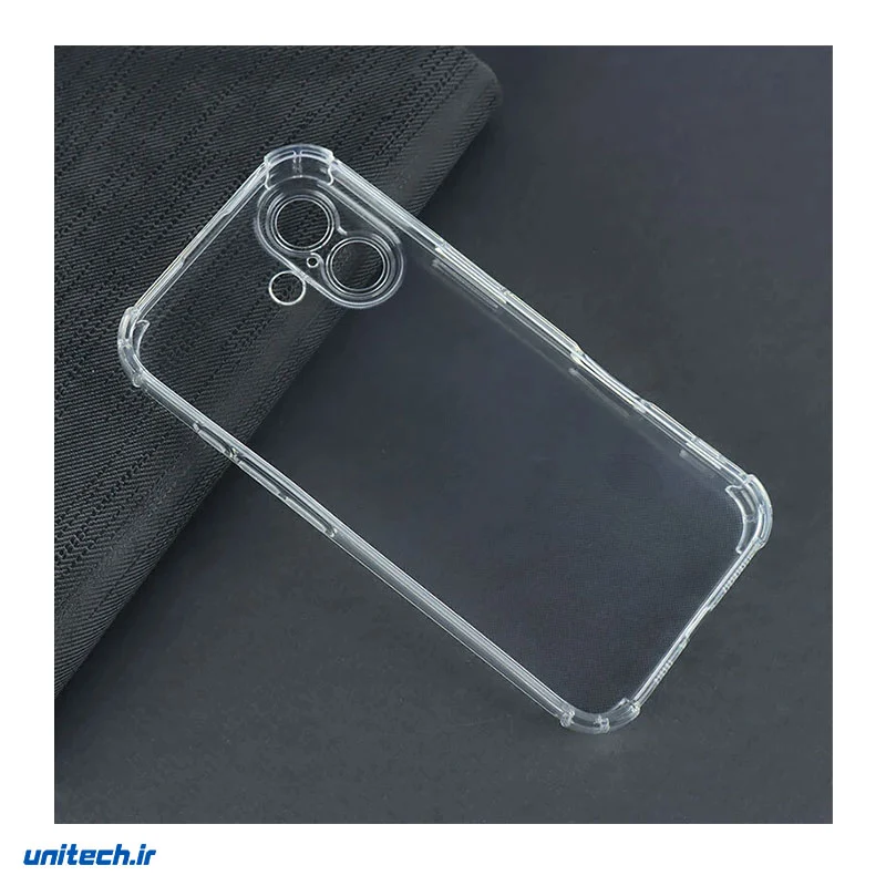 قاب ژله ای ضربه گیر بی رنگ آیفون iPhone 17 محافظ لنزدار، تصویر 2
