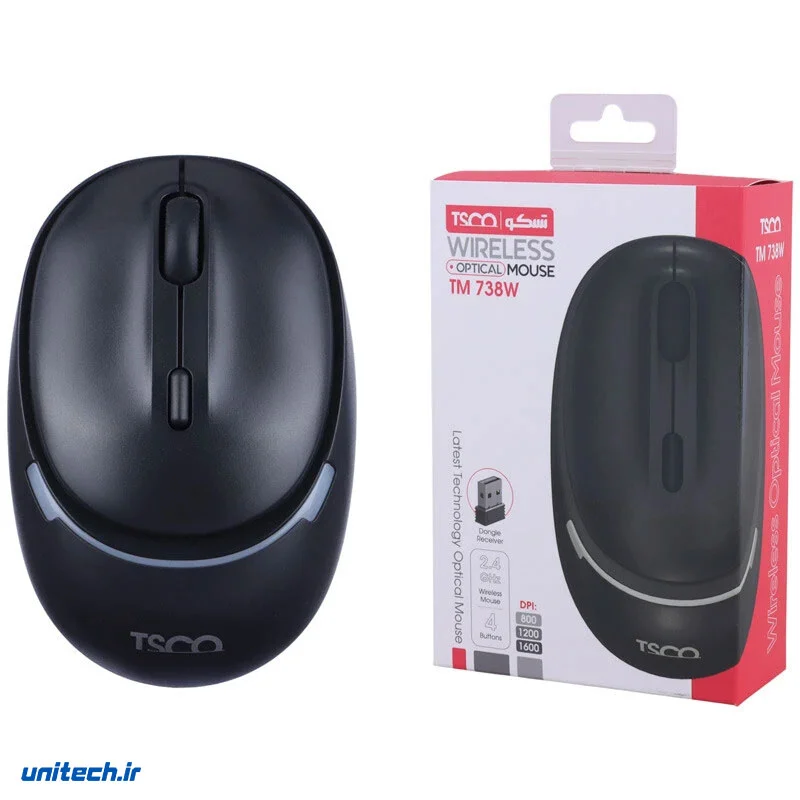 موس بی سیم تسکو مدل TM 738W، تصویر 5