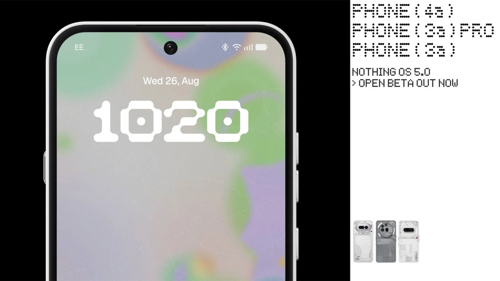 بتای عمومی Nothing OS 5.0 مبتنی بر Android 17، برای گوشیهای بیشتری منتشر شد